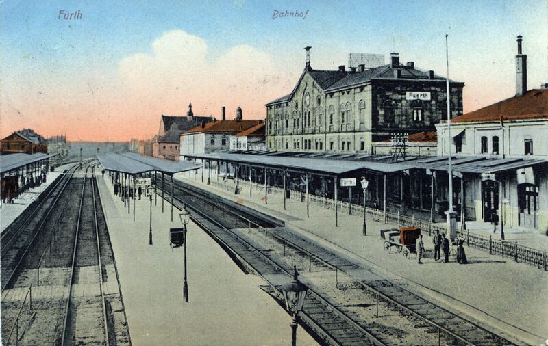 Datei:AK Hauptbahnhof gel 1917.jpg