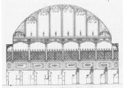 J.P. Haas, Südwand Frauenempore 1853.jpg