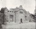 Portalbau des Wasserhochbehälters, Alte Veste, Aufnahme um 1907