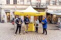 Infostand der FDP in der Innenstadt, Feb 2026 <span class="smw-highlighter" data-type="8" data-state="inline" data-title="Hinweis" title="Urheber: Kamran SalimiLizenz: CC BY-SA 4.0"><span class="smwtticon note"></span><span class="smwttcontent">Urheber: <!--LINK'" 0:4--><br><br>Lizenz: CC BY-SA 4.0</span></span>