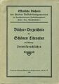 Titelseite: Bücher-Verzeichnis der Schönen Literatur mit Anhang Femdsprachliches, 1928