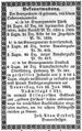 Zeitungsanzeige des Brauereibesitzers , Januar 1852