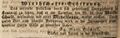Zeitungsanzeige des Wirts und Bäckers <!--LINK'" 0:19-->, November 1841