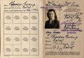 NSRBL Gellinger 1940 Ausweis