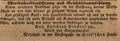 Zeitungsannonce des Kompassmachers <a class="mw-selflink selflink">Rudolf Christoph Stockert</a>, Dezember 1842