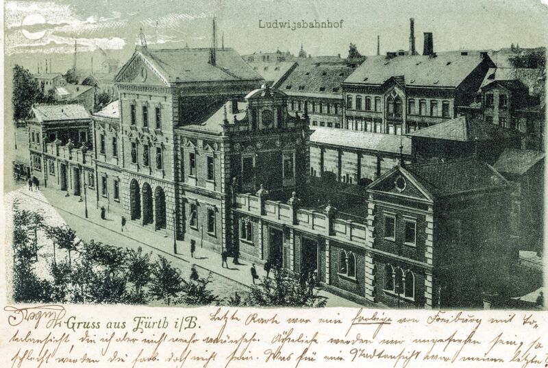 Datei:AK Ludwigsbahnhof Mond 25 Okt 1897.jpg