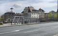 Maxbrücke und Hans-Segitz-Steg – im Hintergrund die Häuser Königstr. 1, 3 und Rückgebäude von Nr. 5