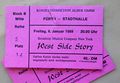 Eintrittskarte der <a class="mw-selflink selflink">Stadthalle</a> Fürth vom 6.1.1989