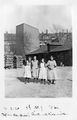 Küchenmädchen/ -personal des alten Krankenhauses an der Schwabacher Straße, 1928