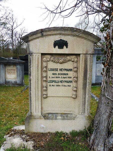 Datei:Grab Louise und Leopold Heymann.JPG