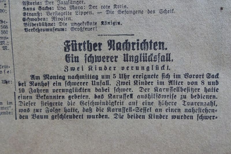 Datei:Kirchweih Unfall in Sack FN von 1929.JPG