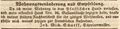 Zeitungsanzeige des Schreinermeisters Johann Michael Scharff, September 1842 <span class="smw-highlighter" data-type="8" data-state="inline" data-title="Hinweis" title="Lizenz: noc-nc-1.0"><span class="smwtticon note"></span><span class="smwttcontent">Lizenz: noc-nc-1.0</span></span>