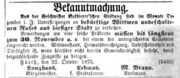 Geschwister Balbierersche Stiftung 30.10.1875 Fürther neueste Nachrichten ....jpg