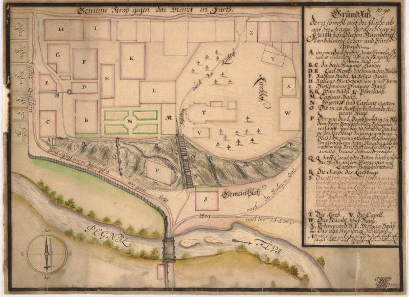 Datei:Grundriß Kirchhof 1718.png