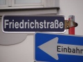 Straßenschild Friedrichstraße