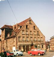 Beim Liershof 1 mit Metzgerei ca 1970.jpg