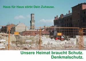 Werben für den Denkmalschutz