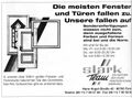 Werbung Tür- und Fensterstudio Stark <!--LINK'" 0:229-->