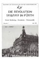 Die Revolution 1918/1919 in Fürth - Buchtitel