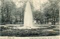 Springbrunnen an der Englischen Anlage, der heutigen Dr.-Konrad-Adenauer-Anlage, gel. 1912
