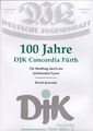 Titelseite: 100 Jahre DJK Concordia Fürth - Ein Streifzug durch ein Jahrhundert Sport (Lektüre), Juni 2020