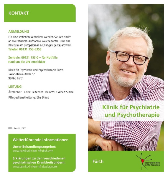 Datei:Klinik für Psychiatrie und Psychotherapie Fürth - Flyer 2022.pdf