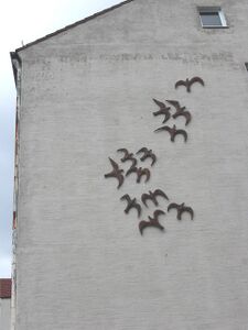 Leyher Str. 36 Wandplastik.JPG