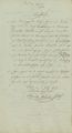 Beschluss des Stadtmagistrats über die Bürgerrechtverleihung für Caspar Gran vom 3. Juli 1837