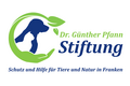 Logo: ''Dr. Günther Pfann Stiftung. Schutz und Hilfe für Tiere und Natur in Franken''