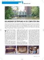 Artikel "GELUNGENER ZEITSPRUNG IN DIE COMPUTER-ÄRA", Bericht über das Traditionskraftwerk Wolfsgrubermühle in der Stadt Fürth
