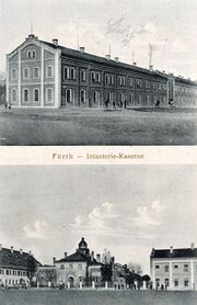 AK Infanterie Kaserne gel 2 Mrz 1915.jpg