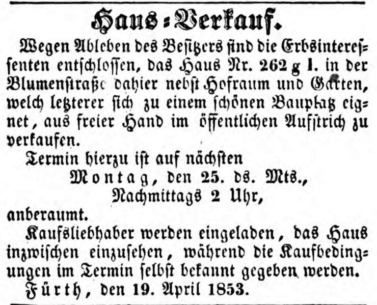 Datei:Blumenstraße 262g 1853.jpg