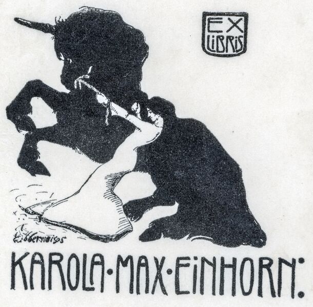 Datei:Ex Libris Einhorn.jpg