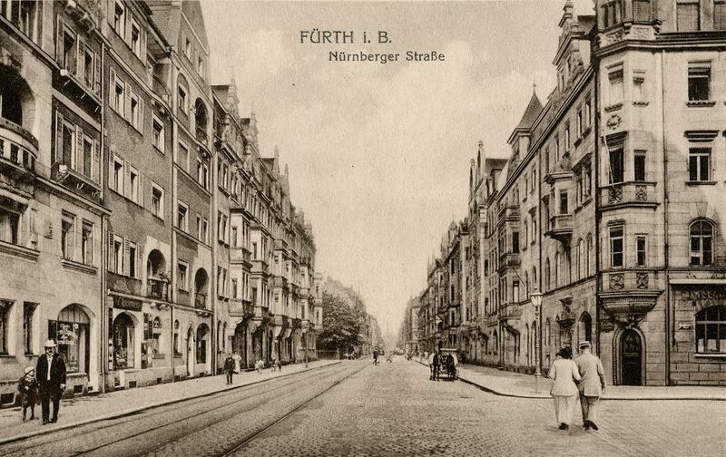 Datei:Nürnberger Straße (einst).jpg