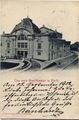 Postkarte zur Eröffnung des neuen Stadttheaters in Fürth am 17. September 1902, beschrieben einen Tag nach der Eröffnung am 18. September 1902 - verschickt am 19. September 1902