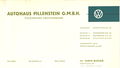 historischer Briefkopf der Firma Pillenstein von 1965