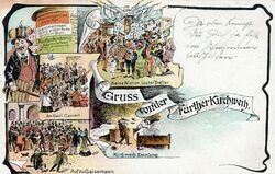 AK Kirchweih gel 4 Okt 1909 Geismann-Saal.jpg