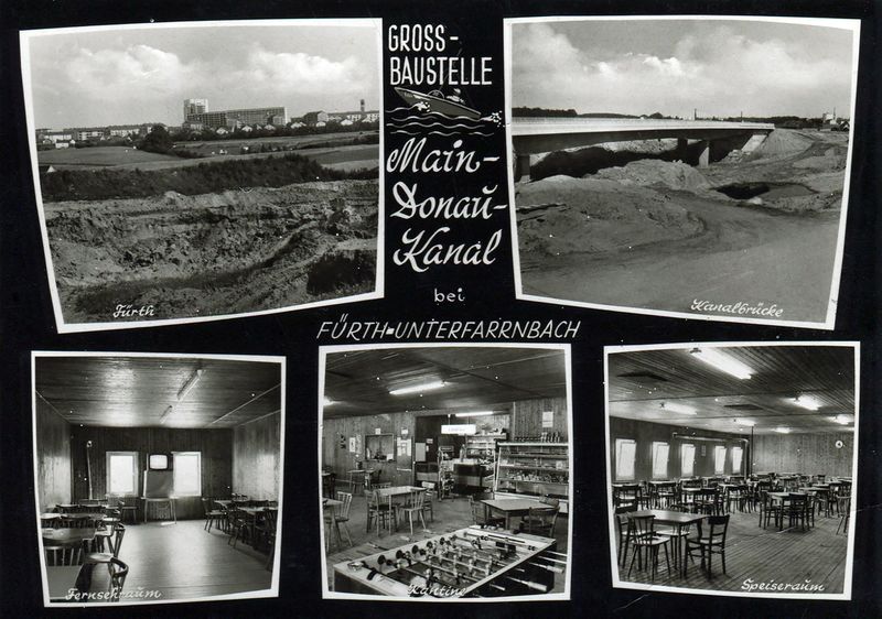 Datei:AK Main-Donau-Kanal Bau.jpg