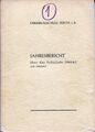 Titelseite: Jahresbericht über das Schuljahr 1961/62 der Oberrealschule i. B. / heute Hardenberg Gymnasium