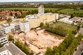 Bauarbeiten am Klinikum Fürth zu Errichtung des Neuen Krankenhauses auf dem Gelände des Klinikum, Mai 2021