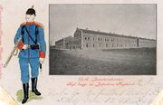 AK Infanterie Kaserne gel 19 Mai 1900.jpg