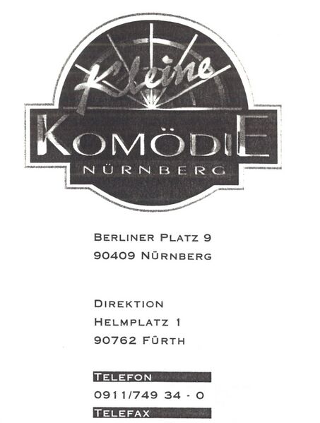 Datei:Briefkopf Kleine Komödie.jpg