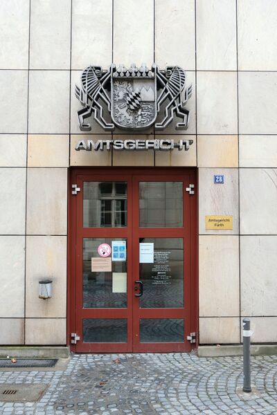 Datei:Eingang Amtsgericht City Center Jan 2021.jpg