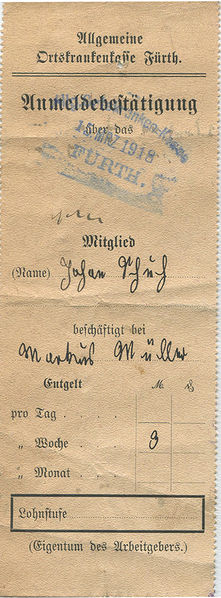 Datei:AOK Anmeldebestätigung Mrz 1918.jpg