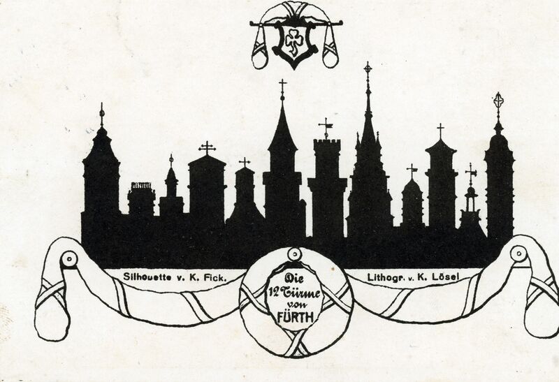 Datei:Silhouette Fürth 12 Türme.jpg