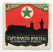 Werbemarke Esperanto Kartell Nürnberg-Fürth.jpg