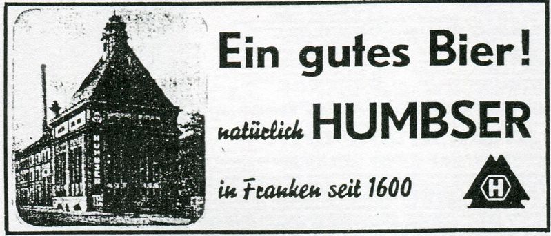 Datei:Werbung Brauerei Humbser 1950.jpg