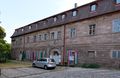 Der Marstall auf dem Gelände des Schlosses Burgfarrnbach - heute Sitz des Museums Frauenkultur Regional – International, 2018