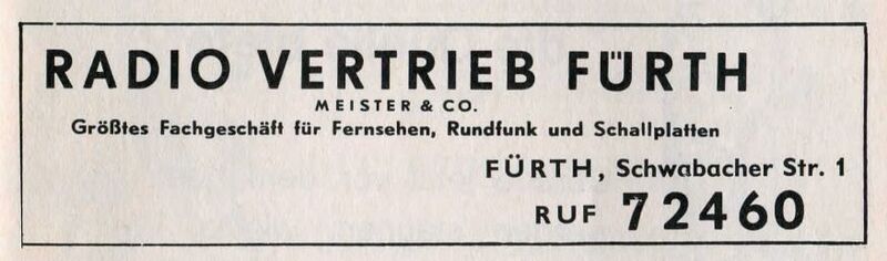 Datei:Werbung Radio-Vertrieb Fürth 1966.jpg