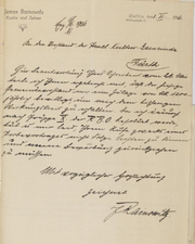 Bewerbungen um die Kantorstelle - Absage Rainowitz .png